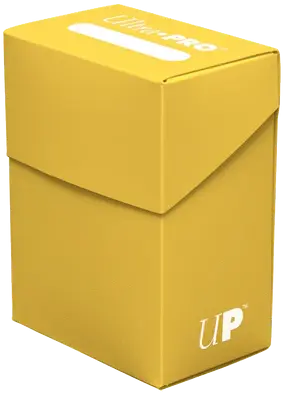 Ultra Pro Deckbox 80+ - Gelb