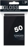 Ultra Pro Kartenhüllen - Standardgröße Gloss (50) - Schwarz