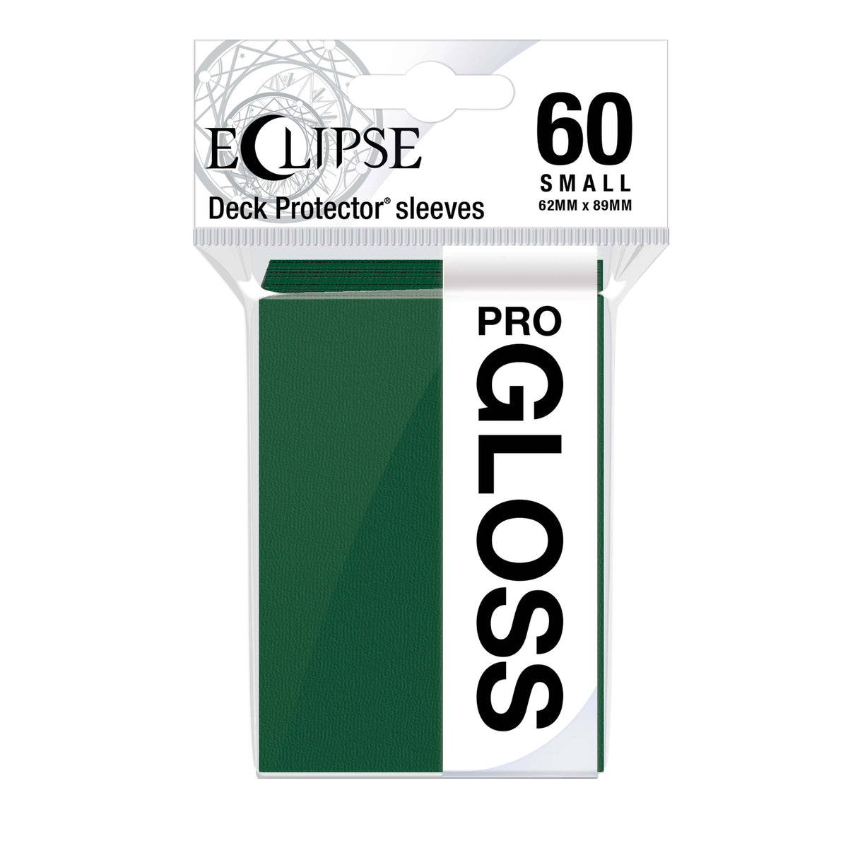 Ultra Pro Eclipse Kartenhüllen - Japanische Größe PRO-Gloss (60) - Waldgrün