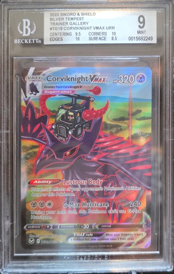 Pokémon Krarmor VMAX SITTG19 - BGS 9 MINT Grade — Englisch