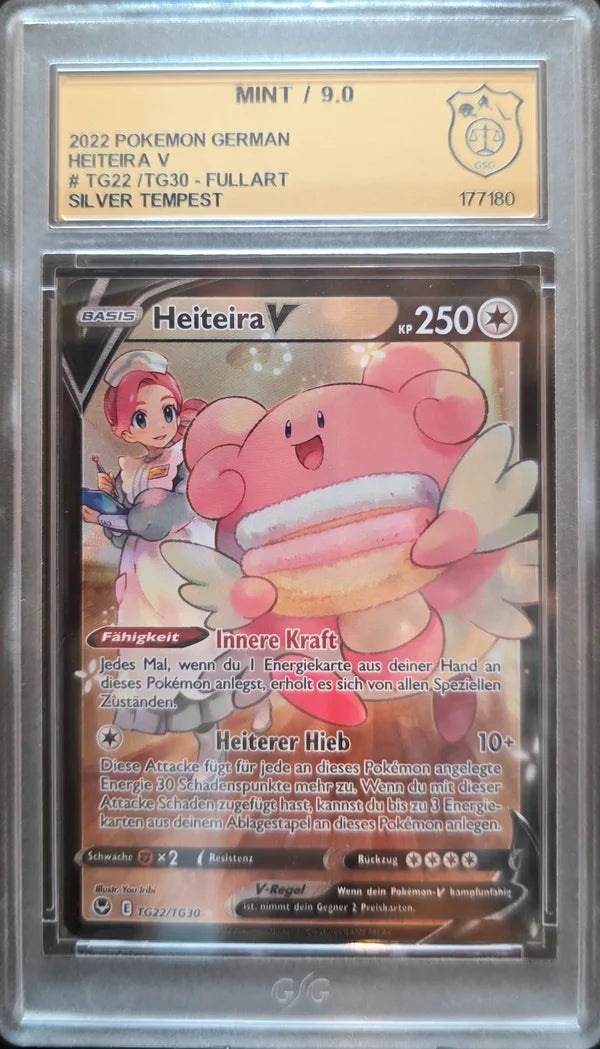 Pokémon Heiteira V SITTG22 - GSG 9 MINT Grade — Deutsch