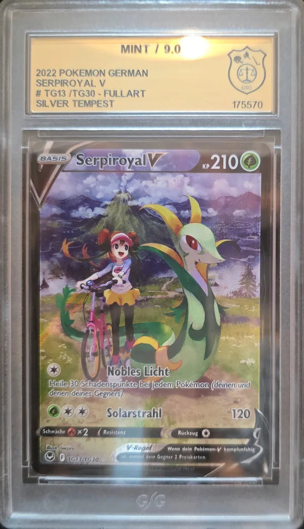 Pokémon Serpiroyal V SITTG13 - GSG 9 MINT Grade — Deutsch