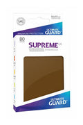Ultimate Guard Supreme Sleeves Standard Size UX Brown (80)