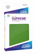 Ultimate Guard Supreme Sleeves Standard Size UX Green Matt (80)