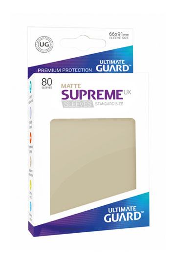 Ultimate Guard Supreme Sleeves Standard Size UX Sand Matt (80)