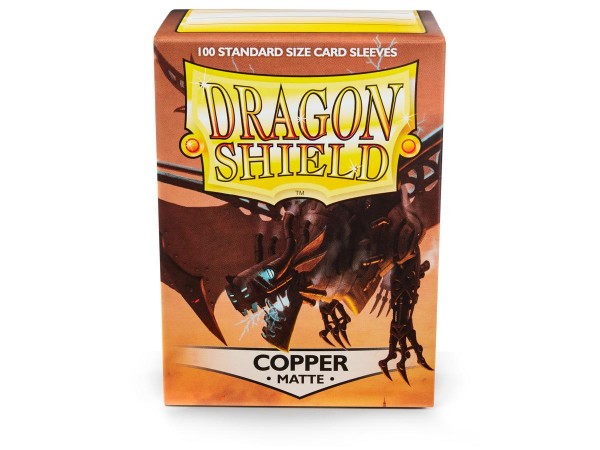Dragon Shield Kartenhüllen - Standardgröße Matte (100) - Kupfer