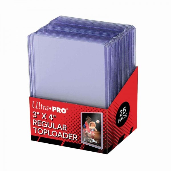 Ultra Pro Regular Toploader (25) - Transparent