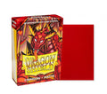 Dragon Shield Kartenhüllen - Japanische Größe Matte (60) - Karmesinrot