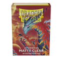 Dragon Shield Japanese Size Matte Clear Outer Sleeves - Clear