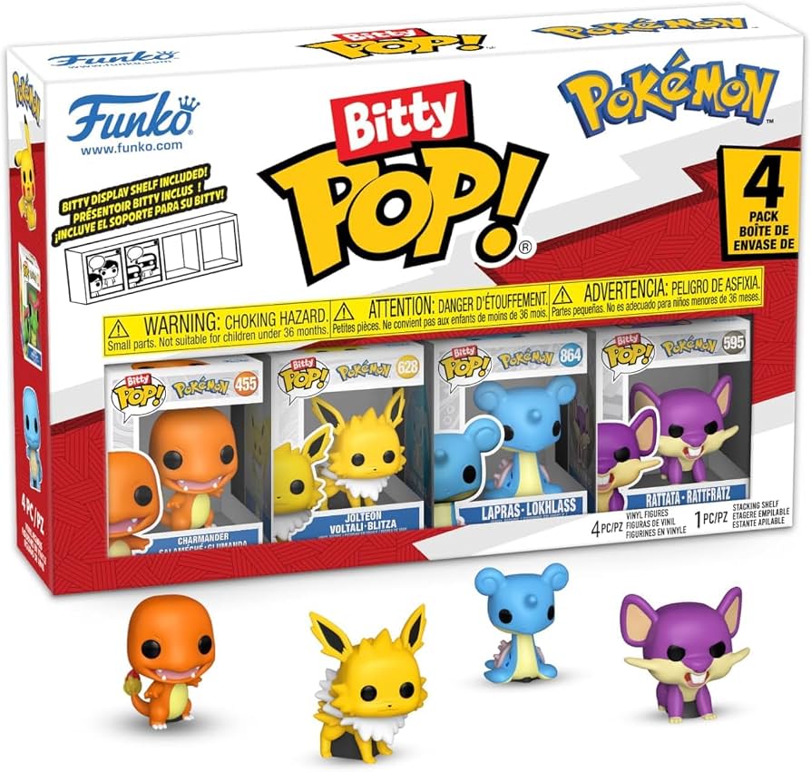 Funko Bitty POP!: Pokemon - Charmander 4PK