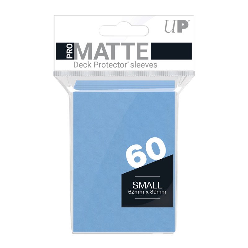 Ultra Pro Kartenhüllen - Japanische Größe Matte (60) - Hellblau