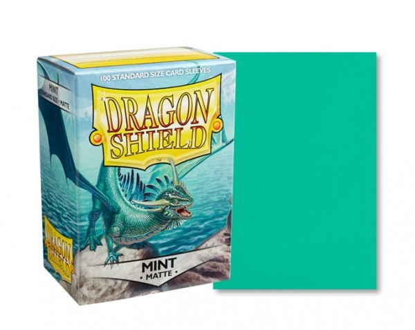 Dragon Shield Kartenhüllen - Standardgröße Matte (100) - Mint