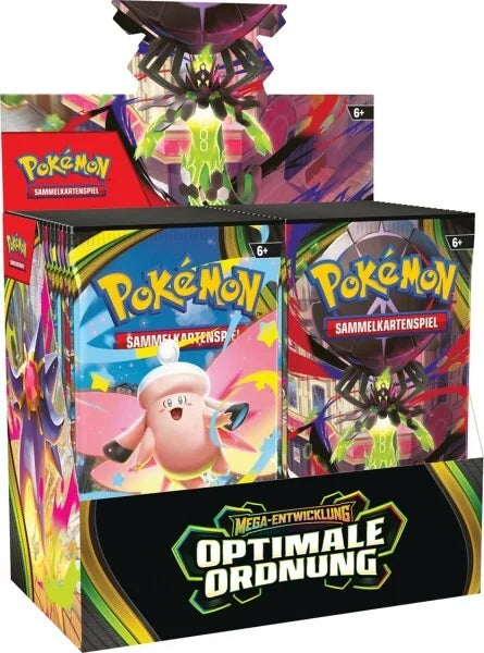 Pokémon Optimale Ordnung Booster Display - deutsch