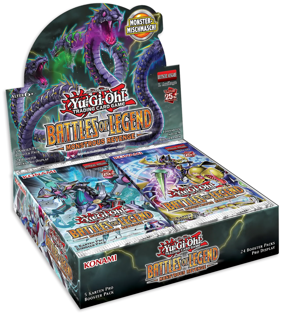 Yu-Gi-Oh! Battles of Legend: Monstrous Revenge Booster Display - deutsch