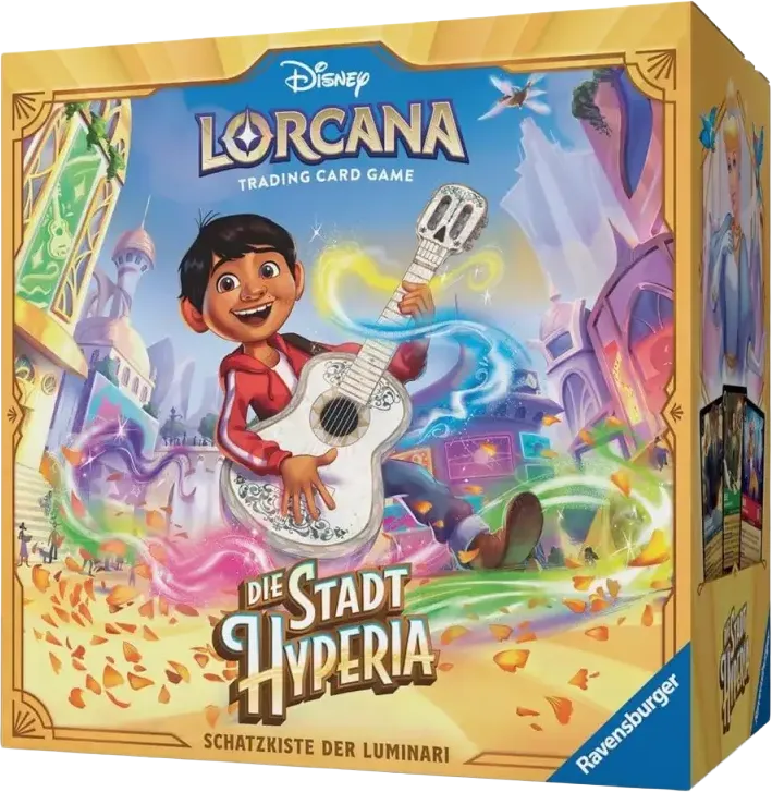 Disney Lorcana Die Stadt Hyperia – Illumineer's Trove – deutsch