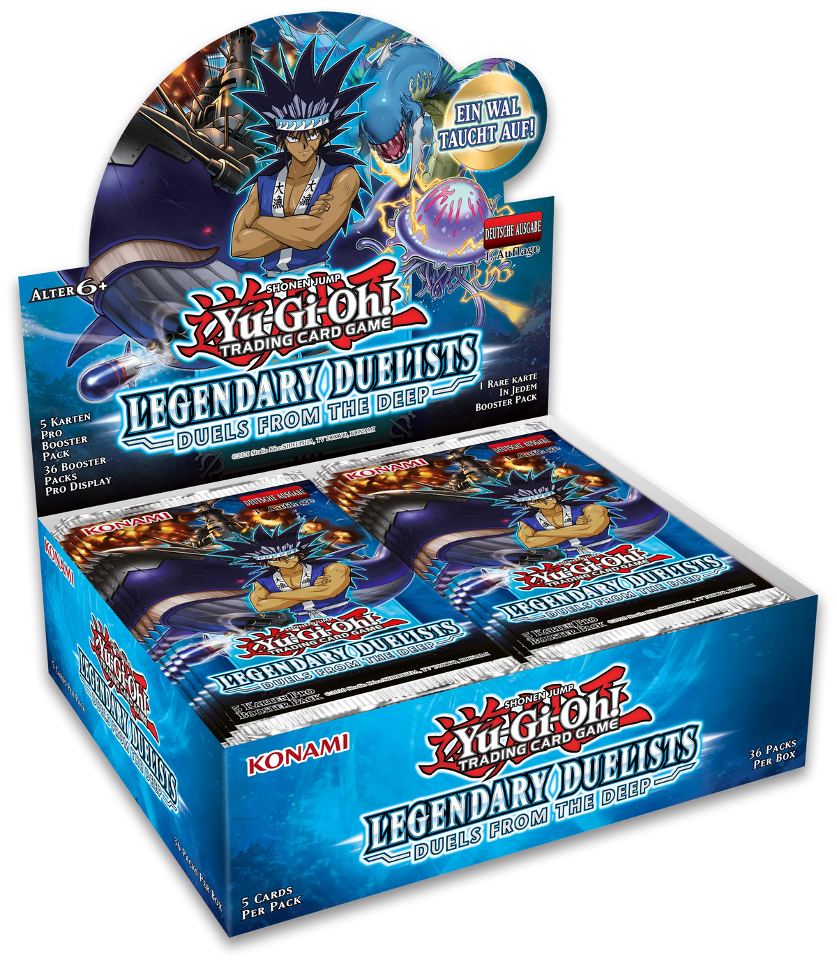 Yu-Gi-Oh! Legendary Duelists: Duels From the Deep Booster Display - deutsch