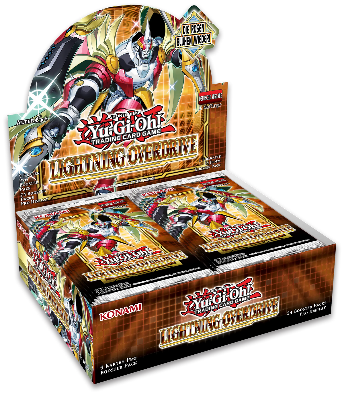 Yu-Gi-Oh! Lightning Overdrive Booster Display - deutsch