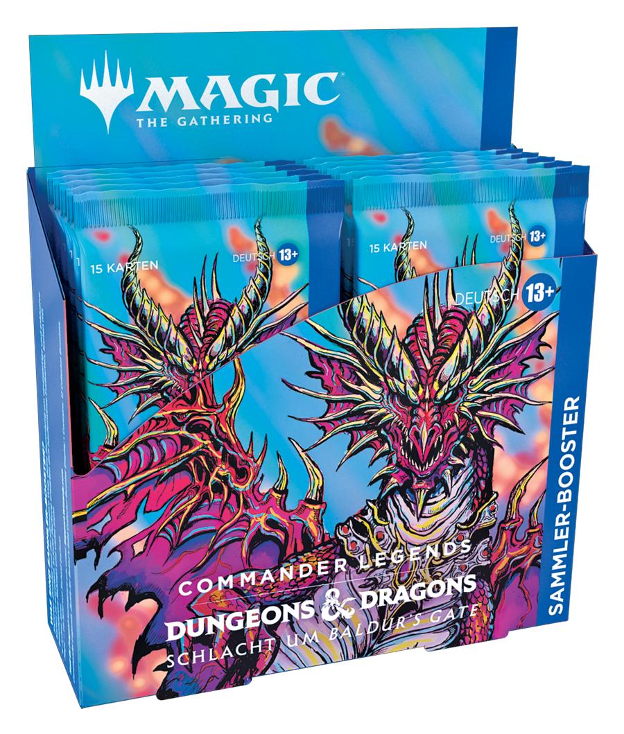 Magic the Gathering: Commander Legends: Schlacht um Baldur's Gate - Sammler Booster Display - deutsch