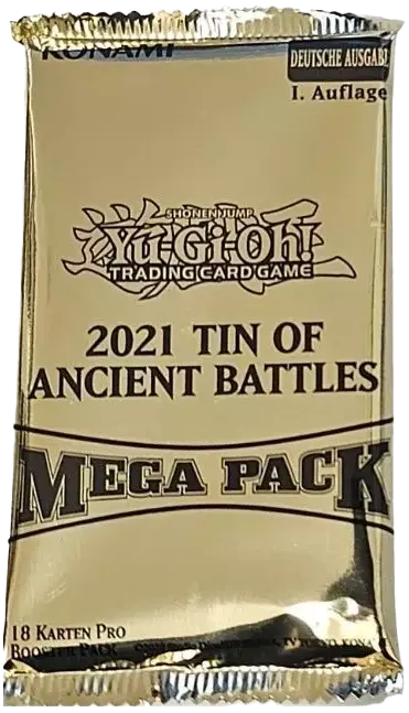 Yu-Gi-Oh! Mega Pack: 2021 Tin of Ancient Battles - Booster - deutsch
