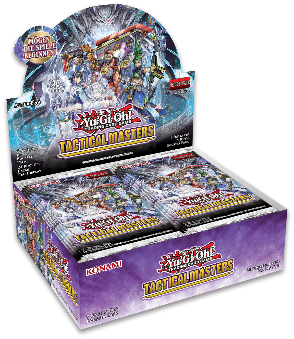 Yu-Gi-Oh! Tactical Masters Booster Display - deutsch
