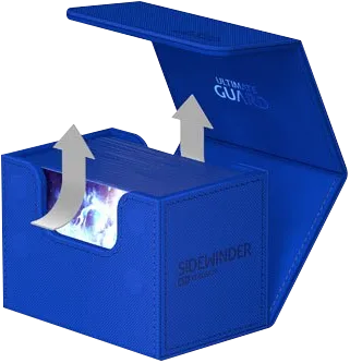 Ultimate Guard Sidewinder 80+  XenoSkin Monocolor Blau