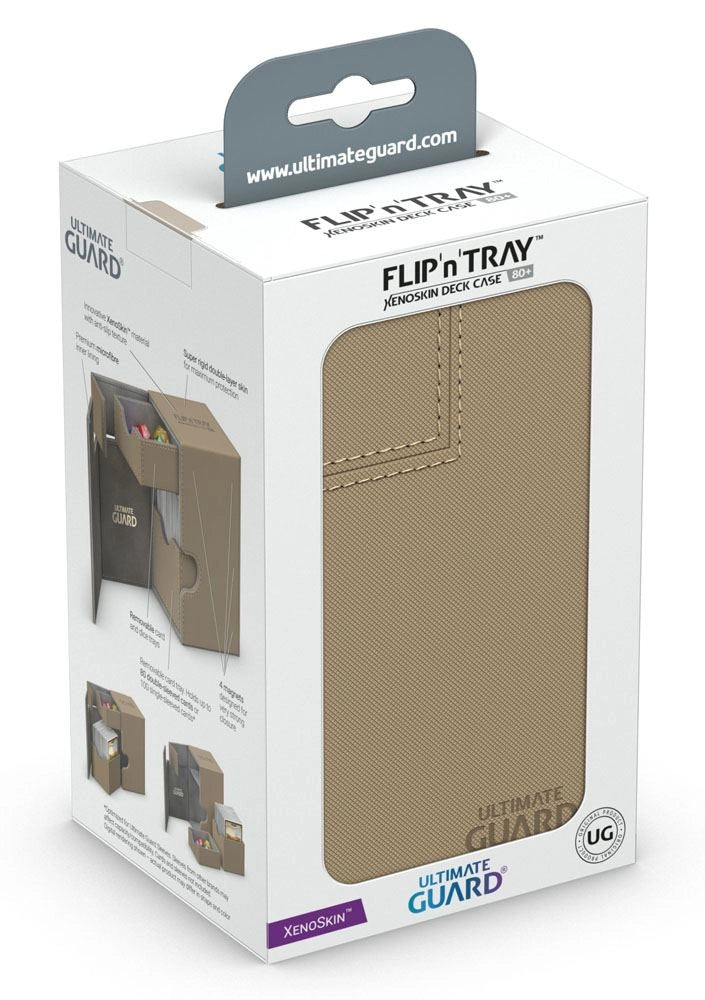 Ultimate Guard Flip'n'Tray 80+ XenoSkin Sand