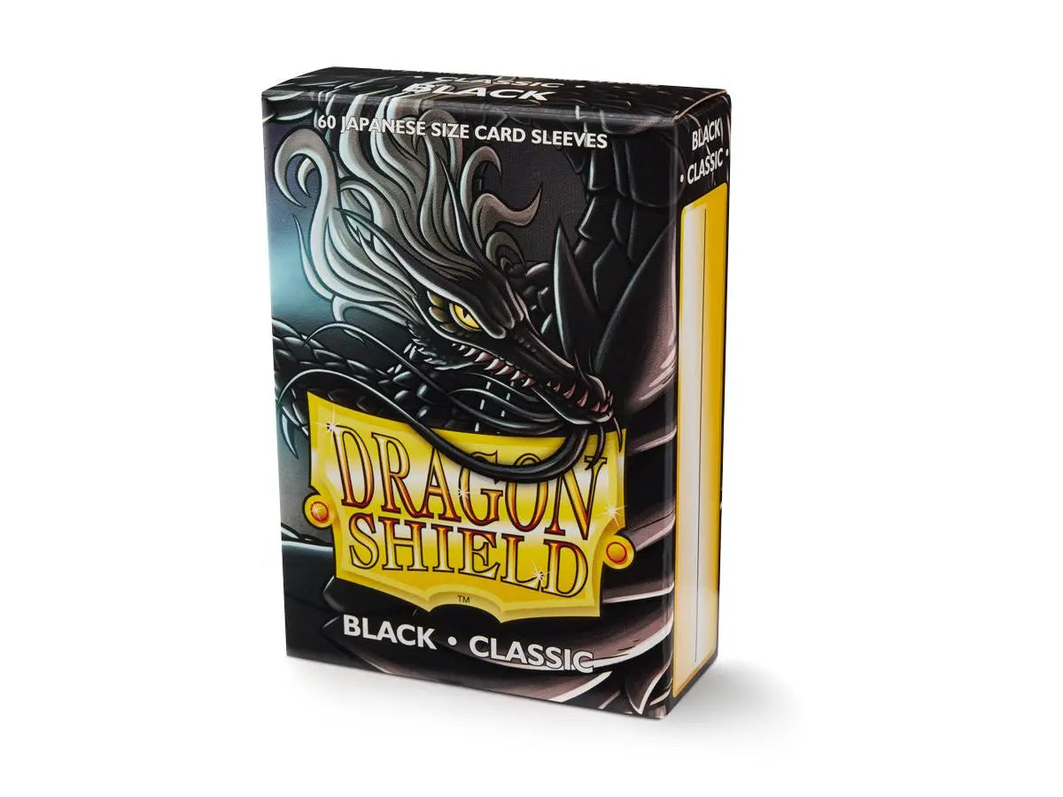Dragon Shield Kartenhüllen - Japanische Größe Classic (60) - Schwarz