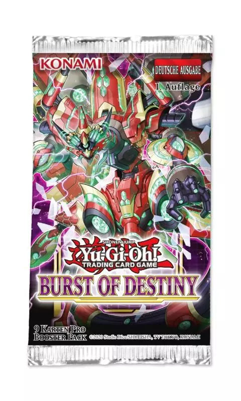 Yu-Gi-Oh! Burst of Destiny - Booster - deutsch