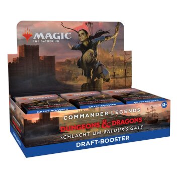 Magic the Gathering: Commander Legends: Schlacht um Baldur's Gate - Draft Booster Display - deutsch
