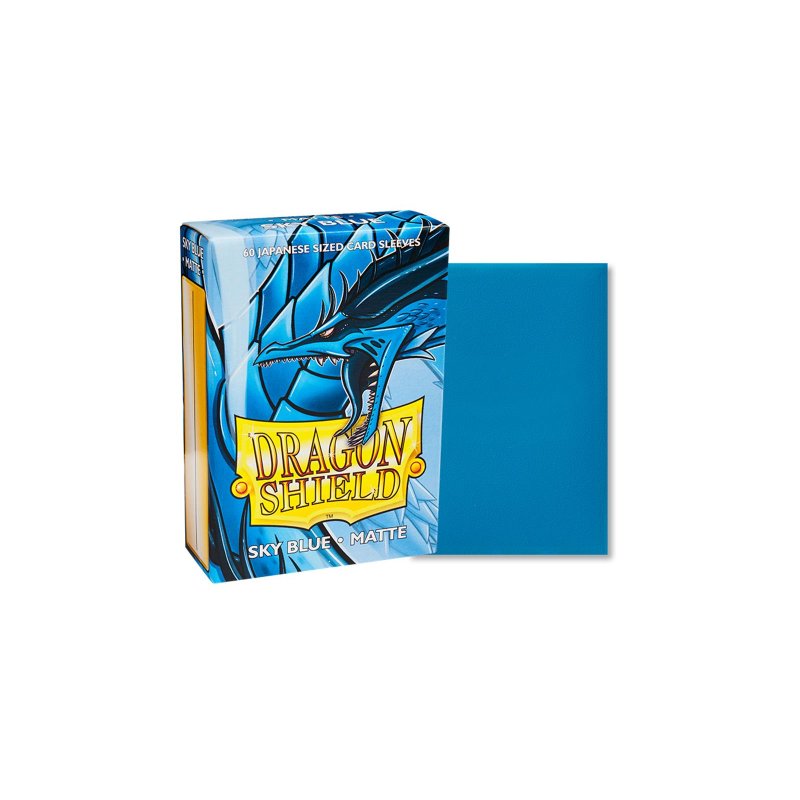 Dragon Shield Kartenhüllen - Japanische Größe Classic (60) - Himmelblau