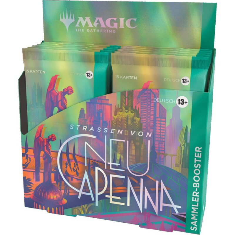 Magic the Gathering: Strassen von Neu-Capenna - Sammler Booster Display - deutsch