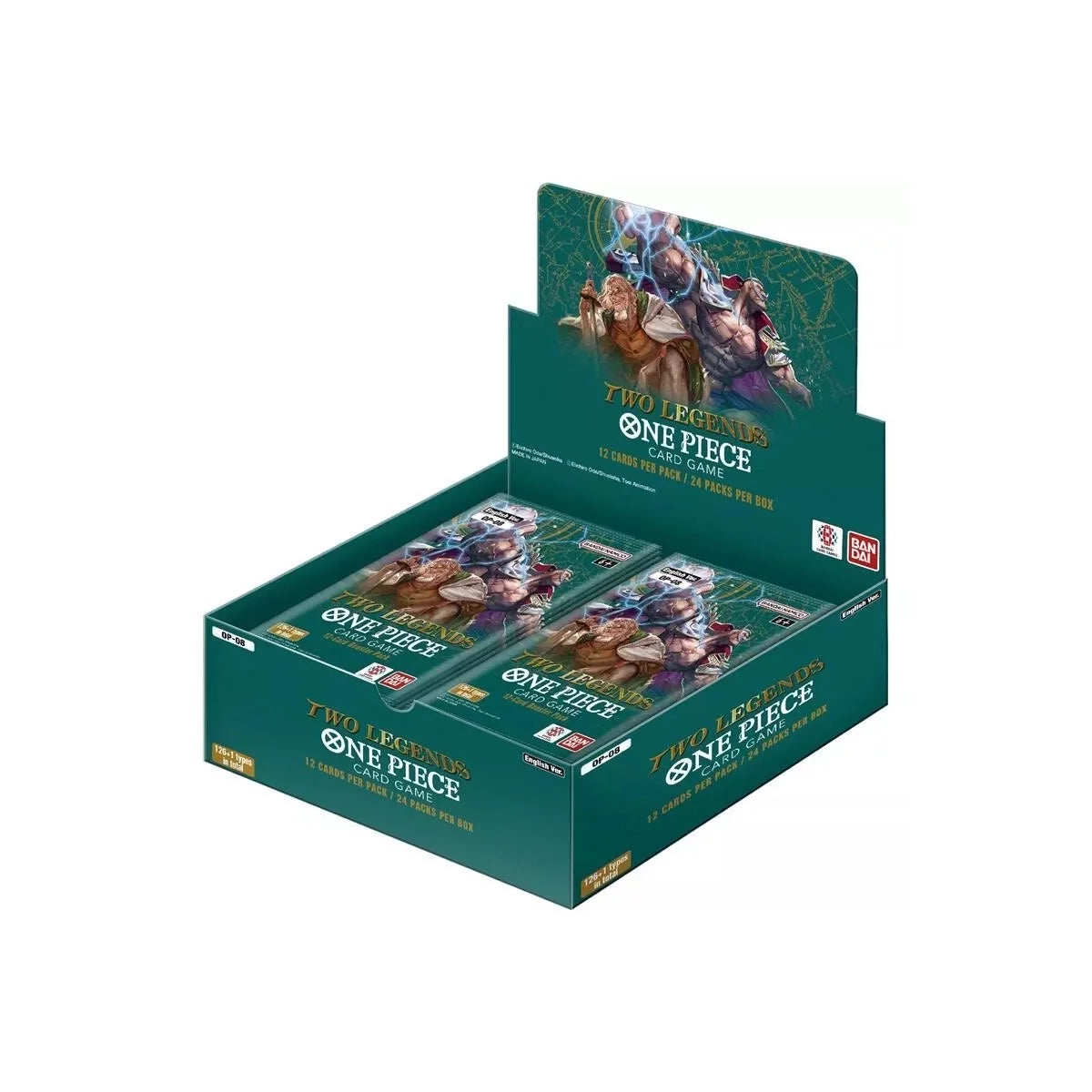 One Piece - Two Legends - Booster Display OP-08 - englisch