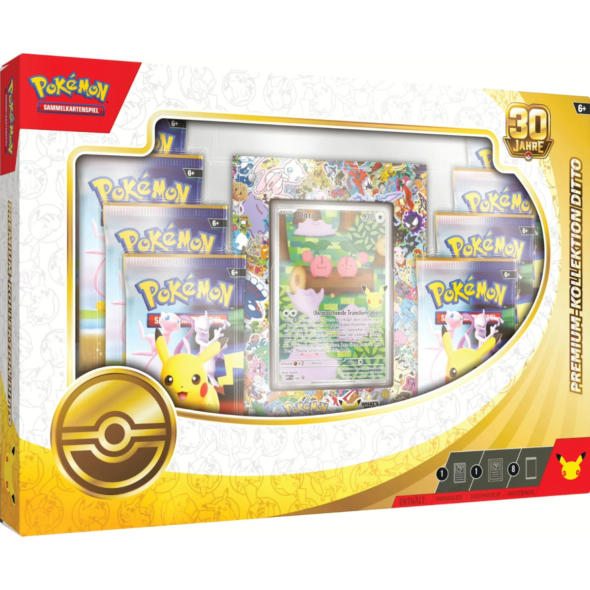 Pokemon 30 Jahre Ditto Premium-Kollektion - deutsch