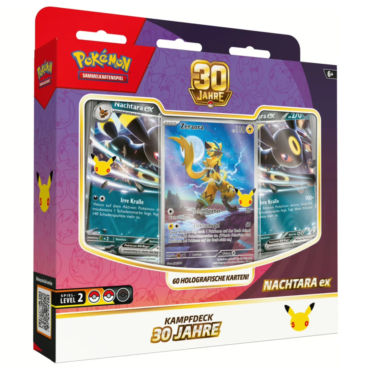 Pokemon 30 Jahre Kampfdeck Nachtara ex - deutsch