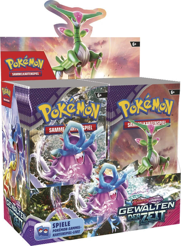 Pokémon Gewalten der Zeit  - Booster Display - deutsch