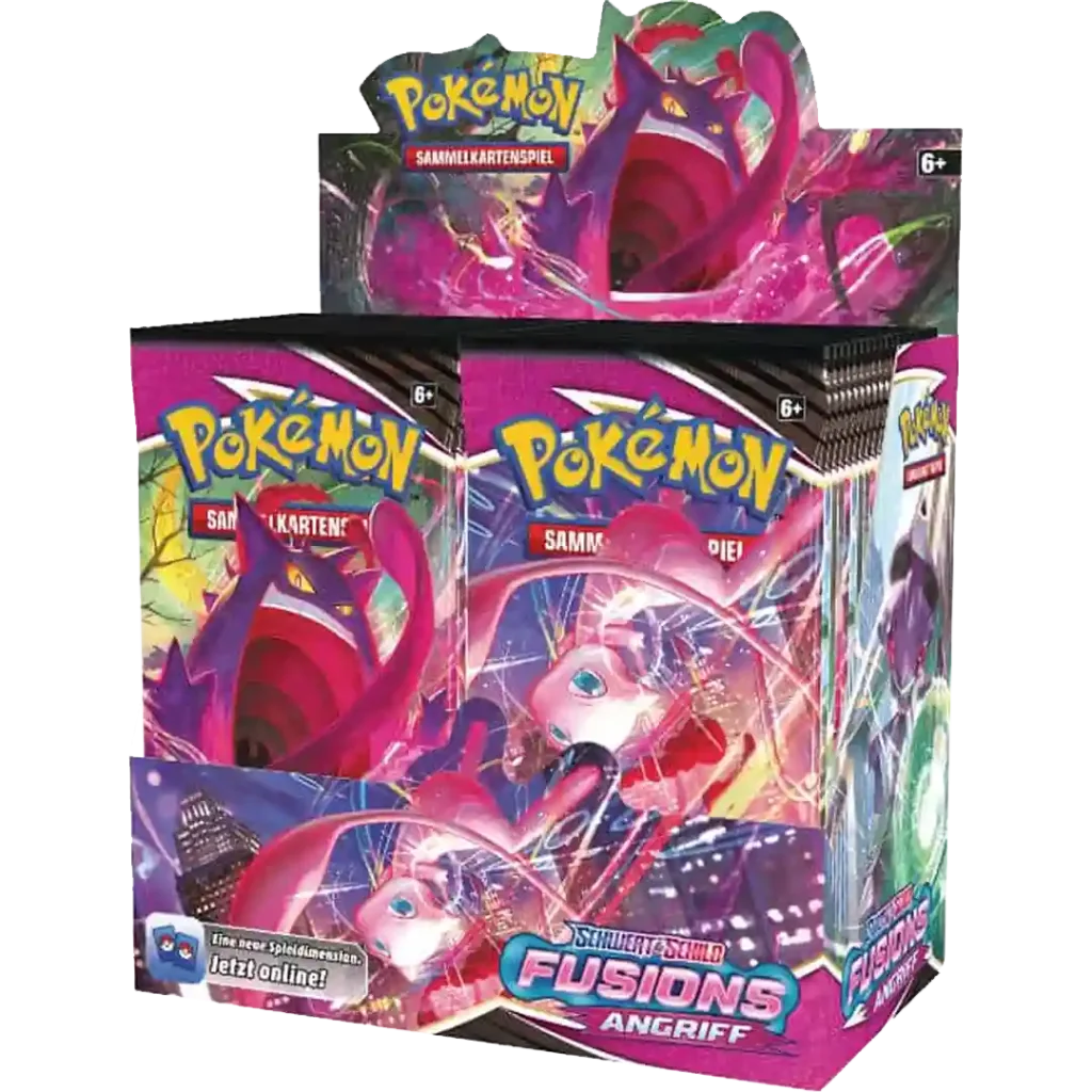Pokémon Fusions Angriff - Booster Display - deutsch