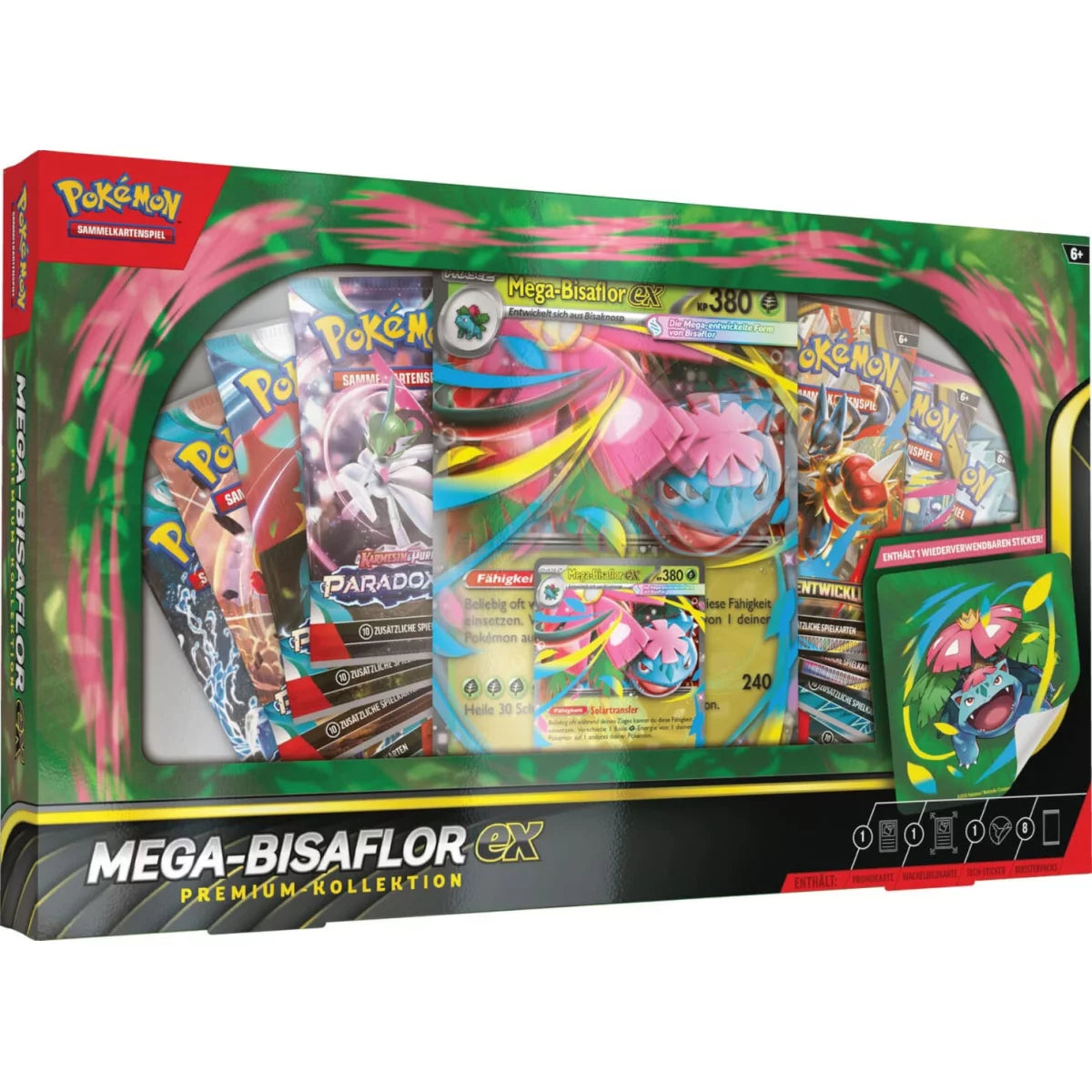Pokémon Mega-Bisaflor-EX Premium-Kollektion - deutsch