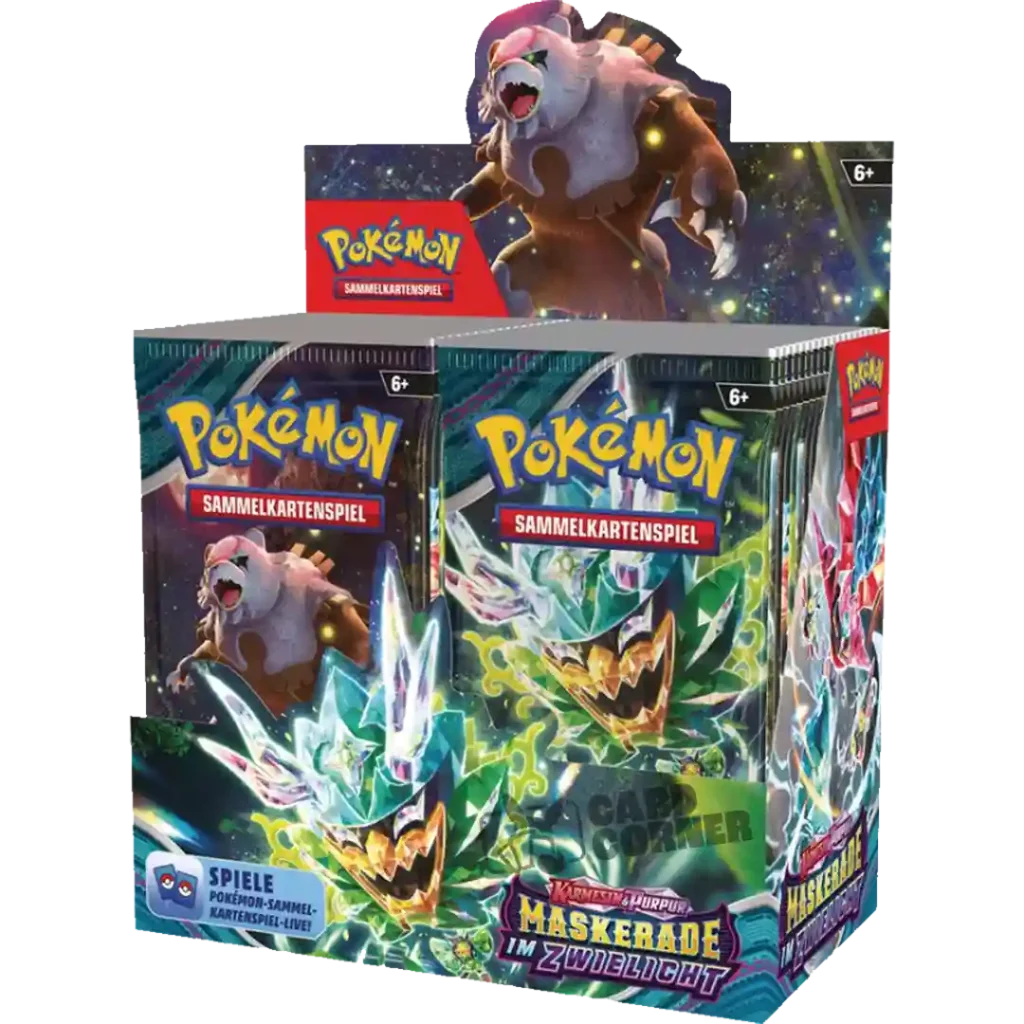 Pokémon Maskerade im Zwielicht  - Booster Display - deutsch