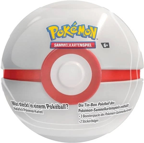Pokémon Pokeball Tin Herbst 2024 -  Premierball - deutsch
