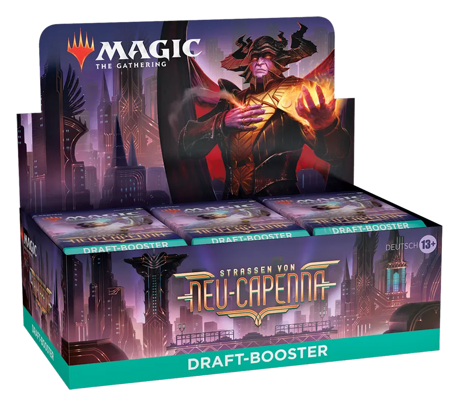 Magic the Gathering: Strassen von Neu-Capenna - Draft Booster Display - deutsch