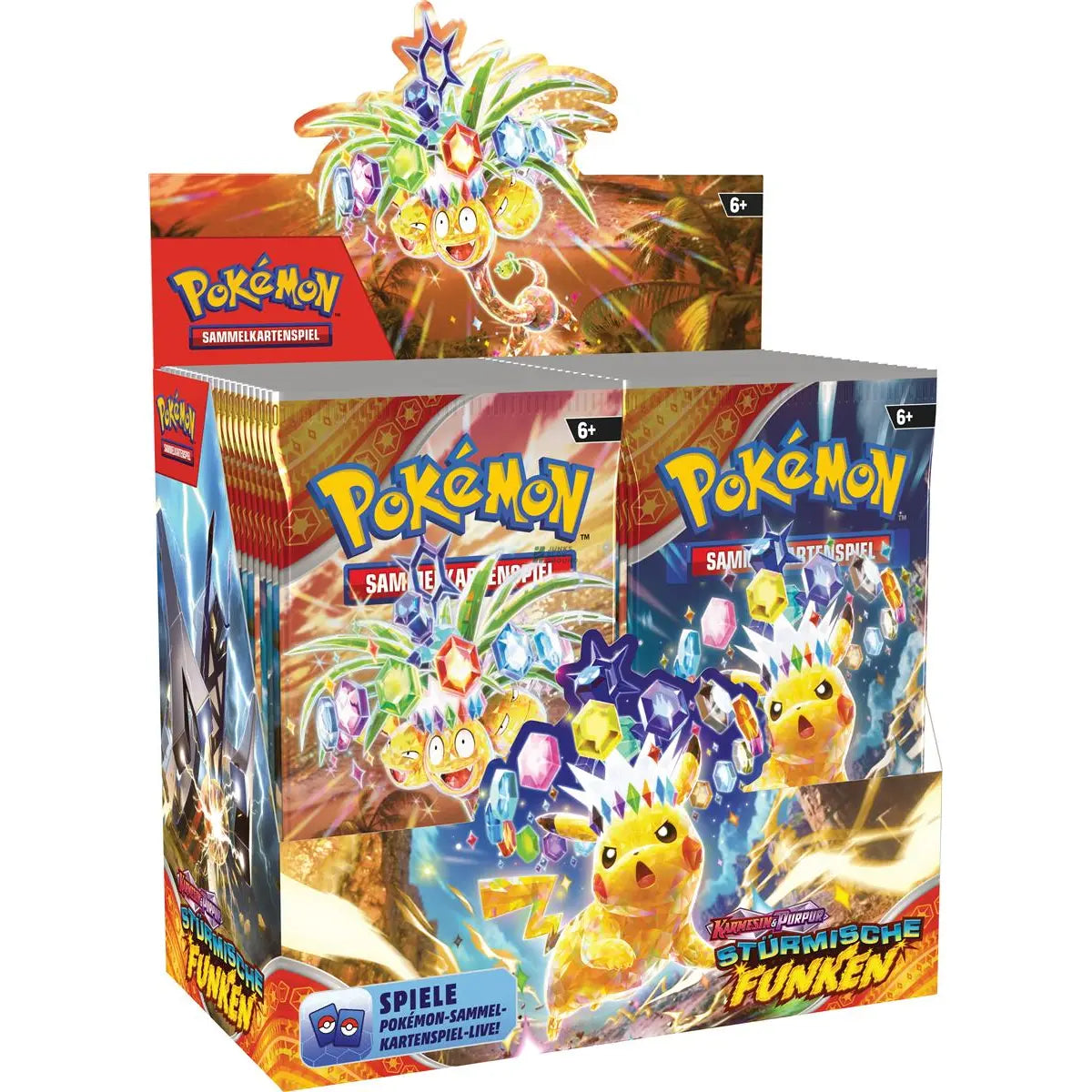 Pokémon Stürmische Funken  - Booster Display - deutsch
