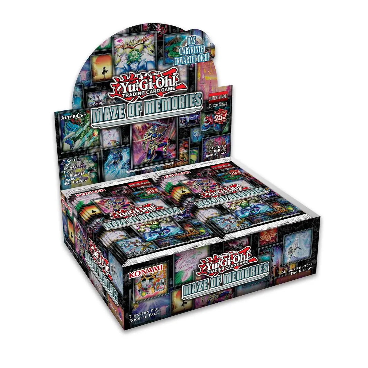 Yu-Gi-Oh! Maze of Memories Booster Display - deutsch