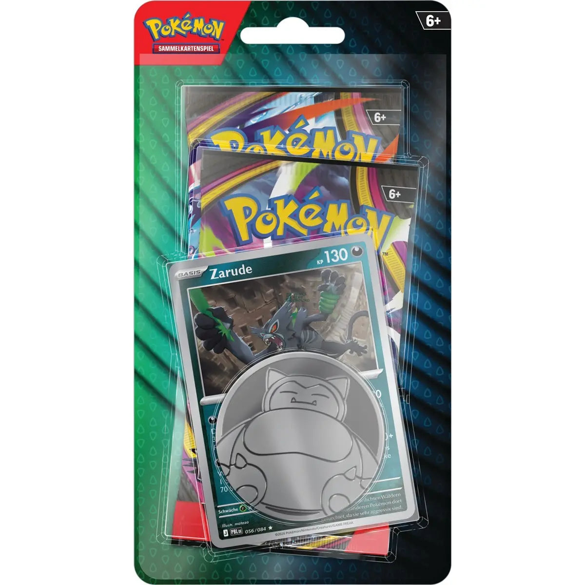 Pokemon Zarude 2-Pack Blister  - deutsch