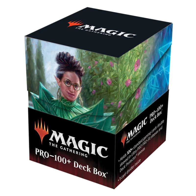 Ultra Pro - Magic: The Gathering Strixhaven: School of Mages 100+ Deck Box - Kianne, Dean of Substance // Imbraham, Dean of Theory