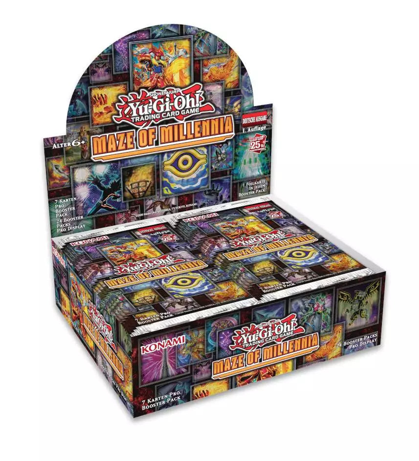 Yu-Gi-Oh! Special Booster Maze of Millennia - Booster Display - deutsch