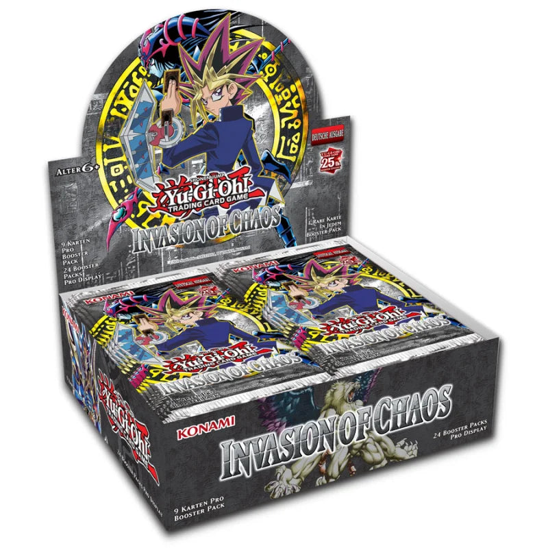 Yu-Gi-Oh! Invasion of Chaos Booster Display - 25th Anniversary Edition - deutsch